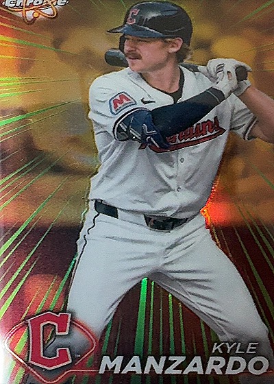 Kyle Manzardo Bowman's Best Rookie Refractor — front