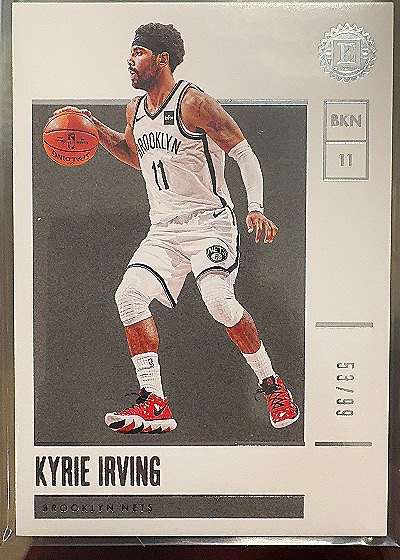 2019-20 Panini Encased Kyrie Irving — front