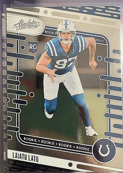 2024 Panini Absolute Laiatu Latu RC — front