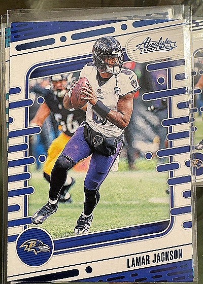 2024 Panini Absolute Lamar Jackson #9 — front