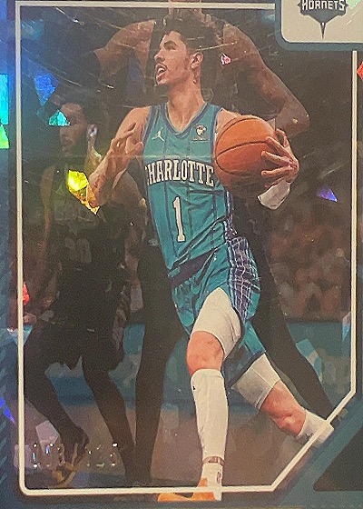2020-21 Panini Mosaic LaMelo Ball — front