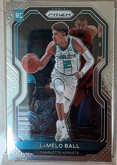 LaMelo Ball 2020-21 Panini Prizm Rookie Card — front
