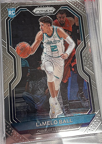 2020-21 Panini Prizm LaMelo Ball Rookie Card — front