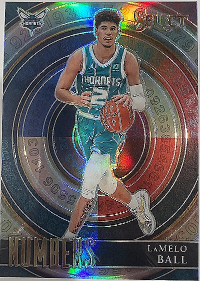2020-21 Panini Select Numbers LaMelo Ball — front