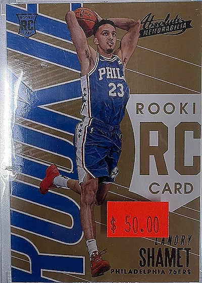 2018-19 Panini Absolute Memorabilia Rookie Card — front