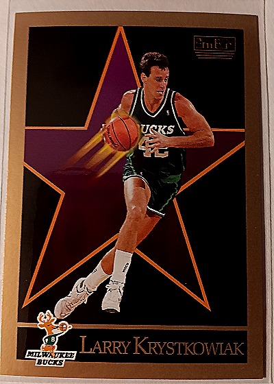 Larry Krystkowiak 1990-91 SkyBox #160 — front