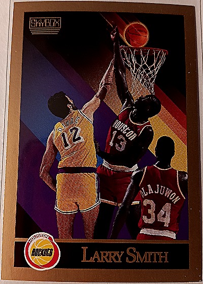 1990-91 SkyBox Larry Smith — front