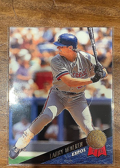 1990 Topps #N/A Larry Walker — front