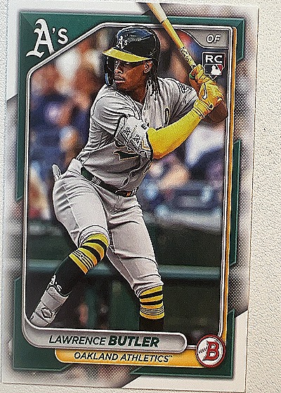 2024 Bowman #44 Lawrence Butler — front