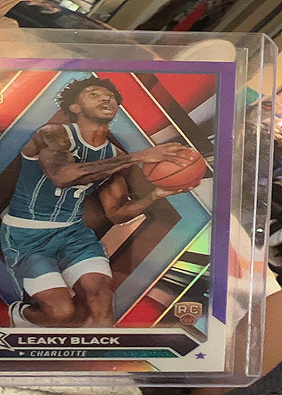 2023-24 Topps Chrome #51 Leaky Black — front