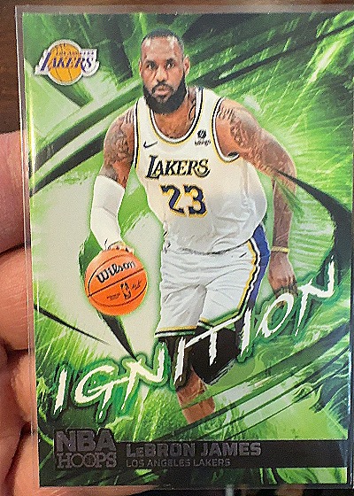 2024-25 Panini NBA Hoops Ignition #27 LeBron James — front