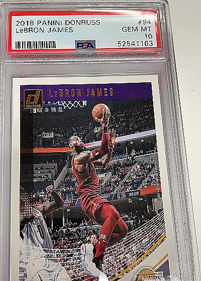 2018 Panini Donruss LeBron James #94 — front