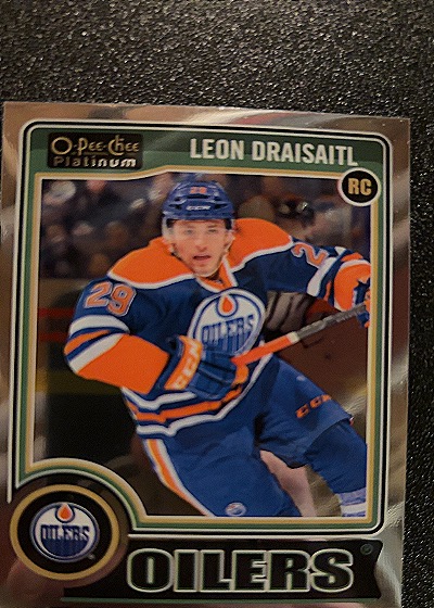 2014-15 O-Pee-Chee Platinum Leon Draisaitl RC — front