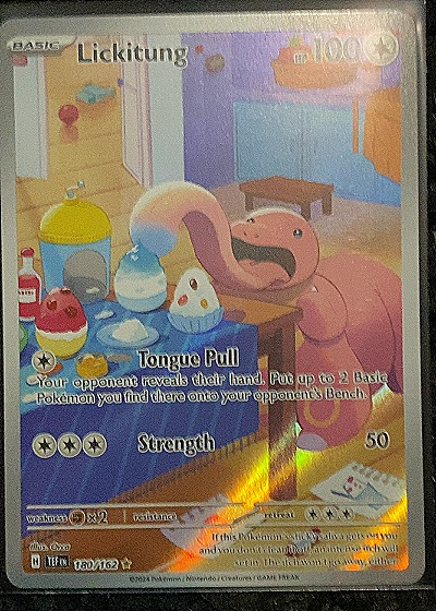 Lickitung - 180/162 - Illustration Rare - Temporal Forces — front
