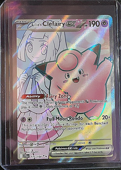 Lillie's Clefairy EX — front