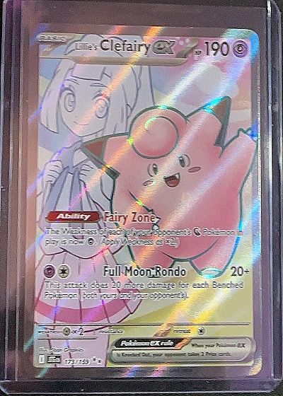 Lillie's Clefairy EX — front