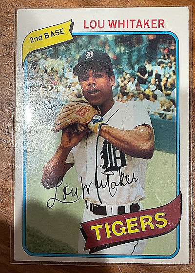 1980 Topps #358 Lou Whitaker — front