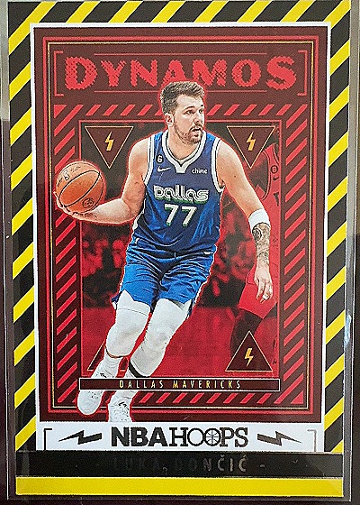 2023-24 NBA Hoops Dynamos Luka Doncic — front