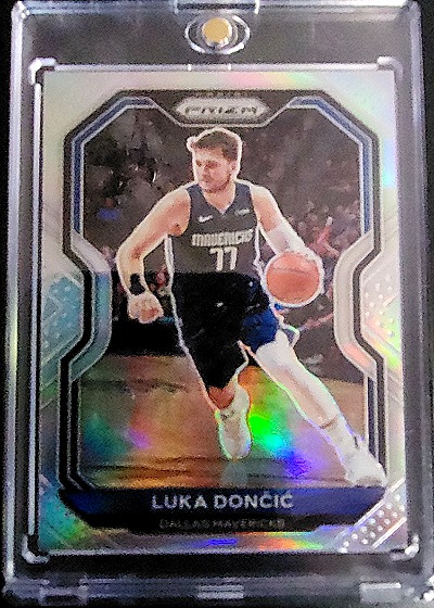 Luka Doncic 2020-21 Panini Prizm Silver — front