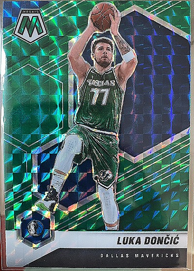 2019-20 Panini Mosaic Luka Dončić — front