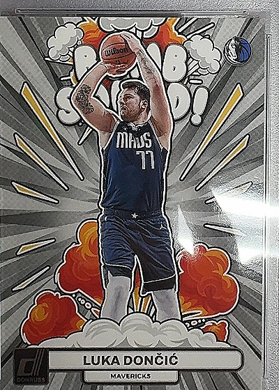 2023-24 Panini Donruss Bomb Squad #3 Luka Dončić — front