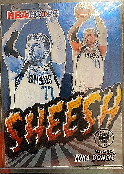 2023-24 Panini NBA Hoops Premium Stock - Sheesh #16 Luka Dončić — front
