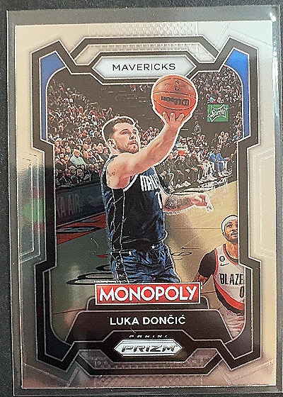 2023-24 Panini Prizm Monopoly Luka Dončić #22 — front