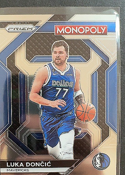 2023-24 Panini Prizm Monopoly Luka Dončić — front