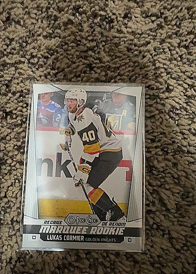 O-Pee-Chee Marquee Rookie Lukas Cormier — front