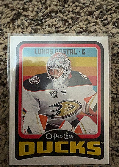 2024 O-Pee-Chee #N/A Lukas Dostal — front