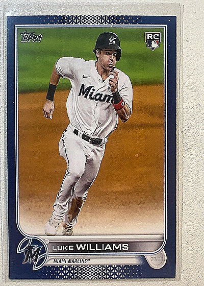 2022 Topps #US104 Luke Williams — front