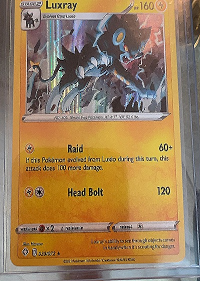 Luxray - Shining Fates — front