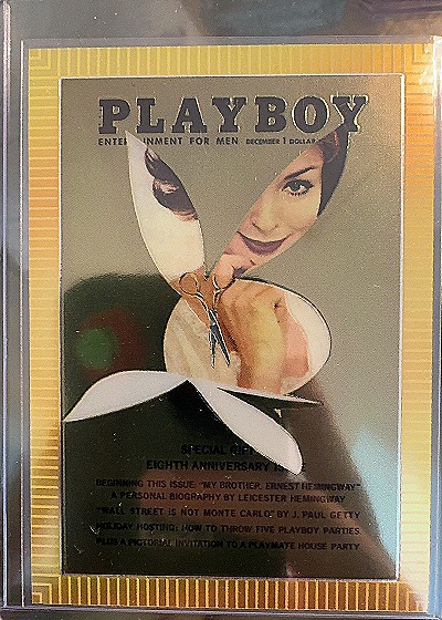 1995 Playboy Chromium Covers #23 December 1961 — front