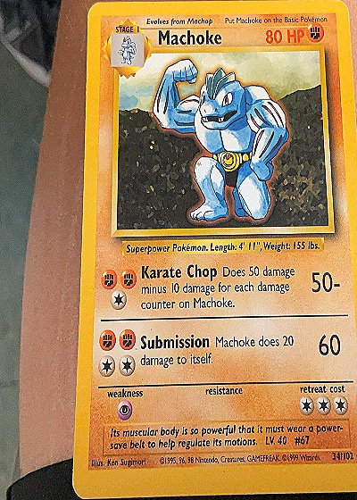 Machoke Base Set — front