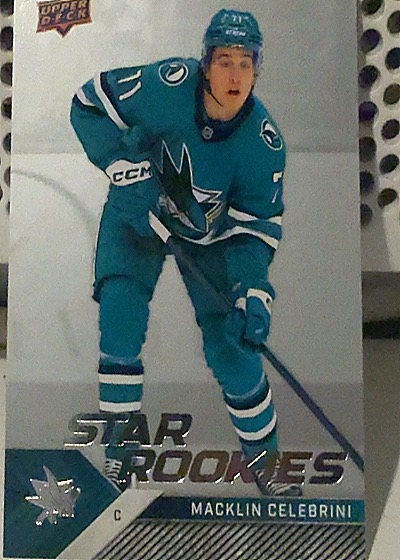 2024-25 Upper Deck Star Rookies #13 Macklin Celebrini — front