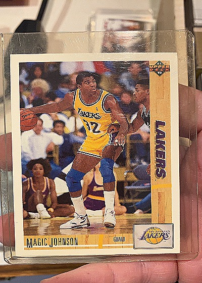 1991 Upper Deck #45 Magic Johnson — front