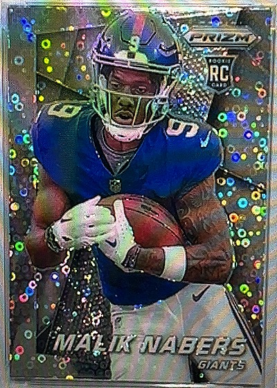 Malik Nabers Prizm Rookie Card — front