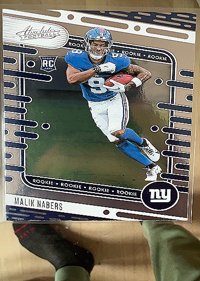 2024 Panini Absolute Malik Nabers Rookie — front