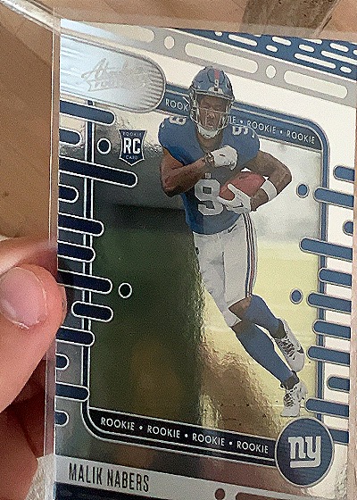 2024 Panini Absolute - Rookies Malik Nabers #106 (RC) — front