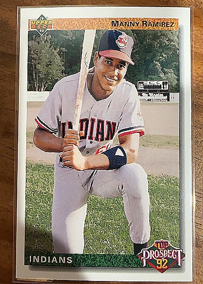 1992 Upper Deck #63 Manny Ramirez — front