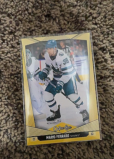 Mario Ferraro O-Pee-Chee Yellow Border — front