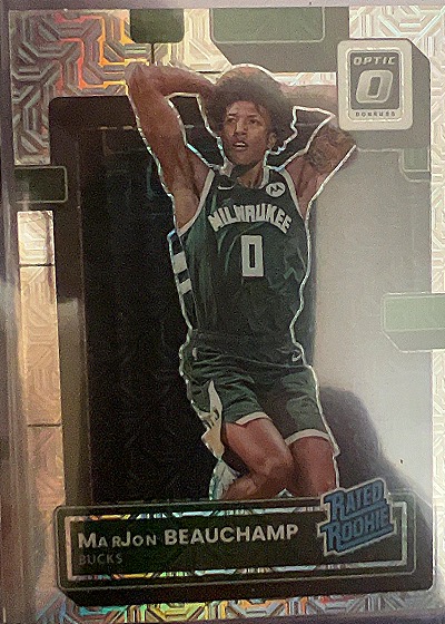 MarJon Beauchamp Rated Rookie — front