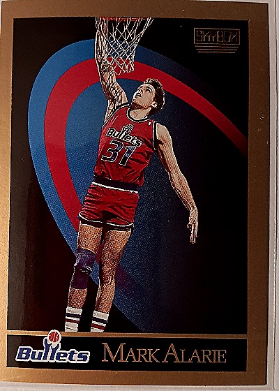 1990-91 SkyBox #285 Mark Alarie — front