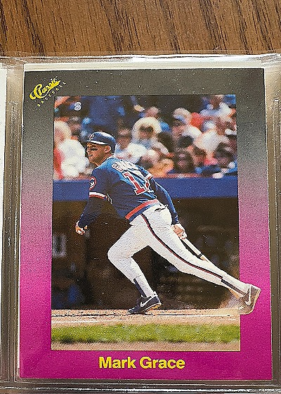 1989 Classic Mark Grace — front