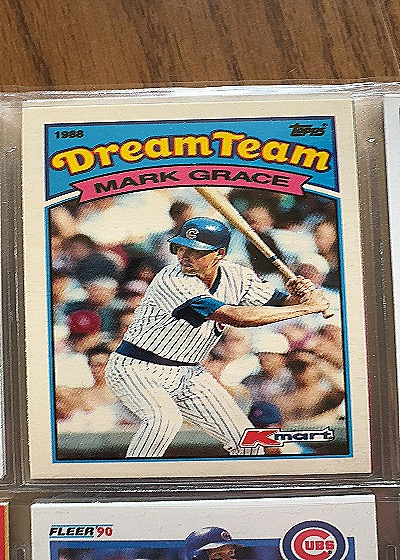 1988 Topps Dream Team Mark Grace — front