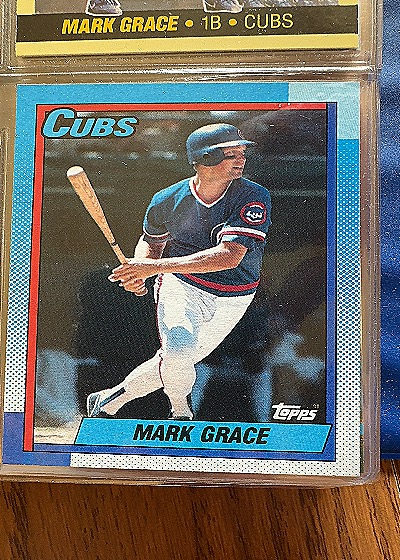 1990 Topps Mark Grace — front