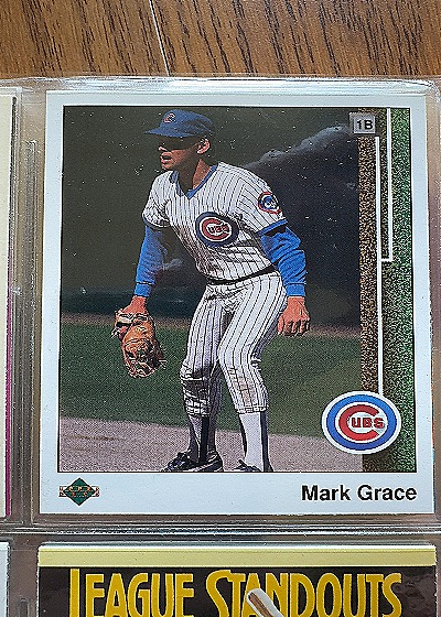 1989 Upper Deck #140 Mark Grace — front