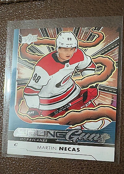 2024-25 Upper Deck Series 2 Young Guns Renewed Martin Necas — front
