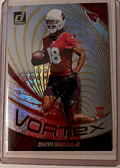 2024 Panini Donruss Vortex Marvin Harrison Jr. RC — front
