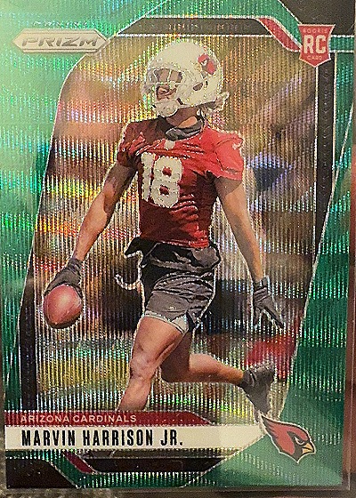 Marvin Harrison Jr. Rookie Card — front